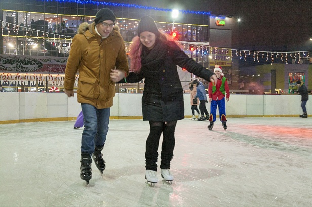Ice skating rink "The best" (Kamenskoe)