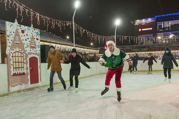 Ice skating rink "The best" (Kamenskoe)