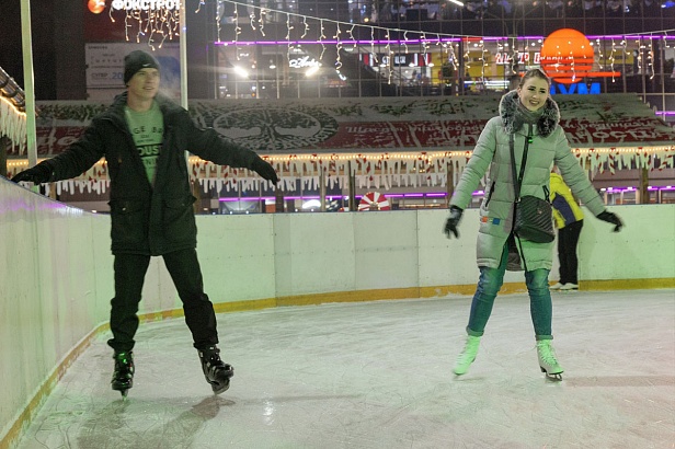 Ice skating rink "The best" (Kamenskoe)