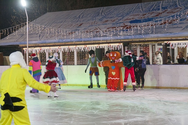Ice skating rink "The best" (Kamenskoe)